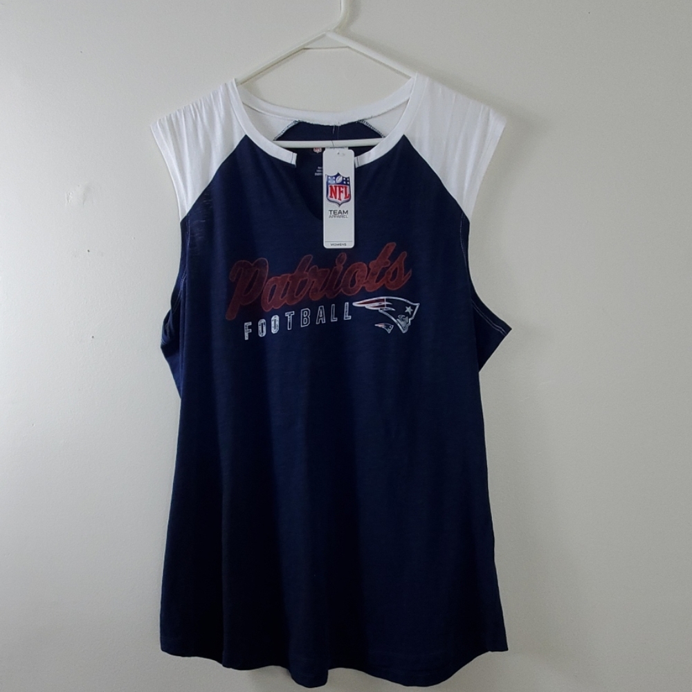 New England Patriots Majestic Tank Size XXL  NWT